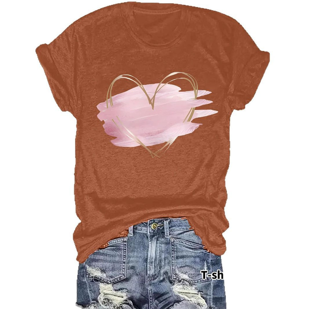 Watercolor Love Short Sleeve