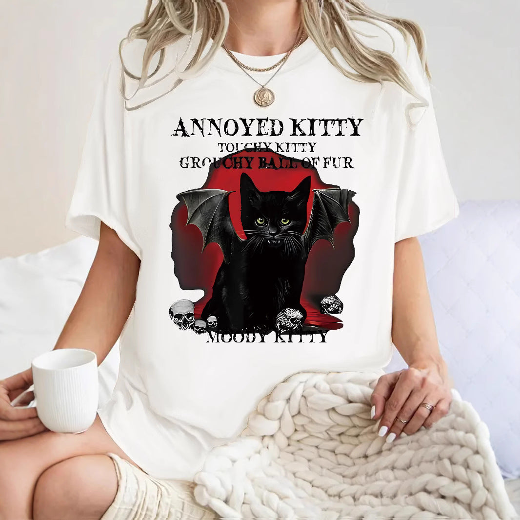 Devil Cat Short Sleeve