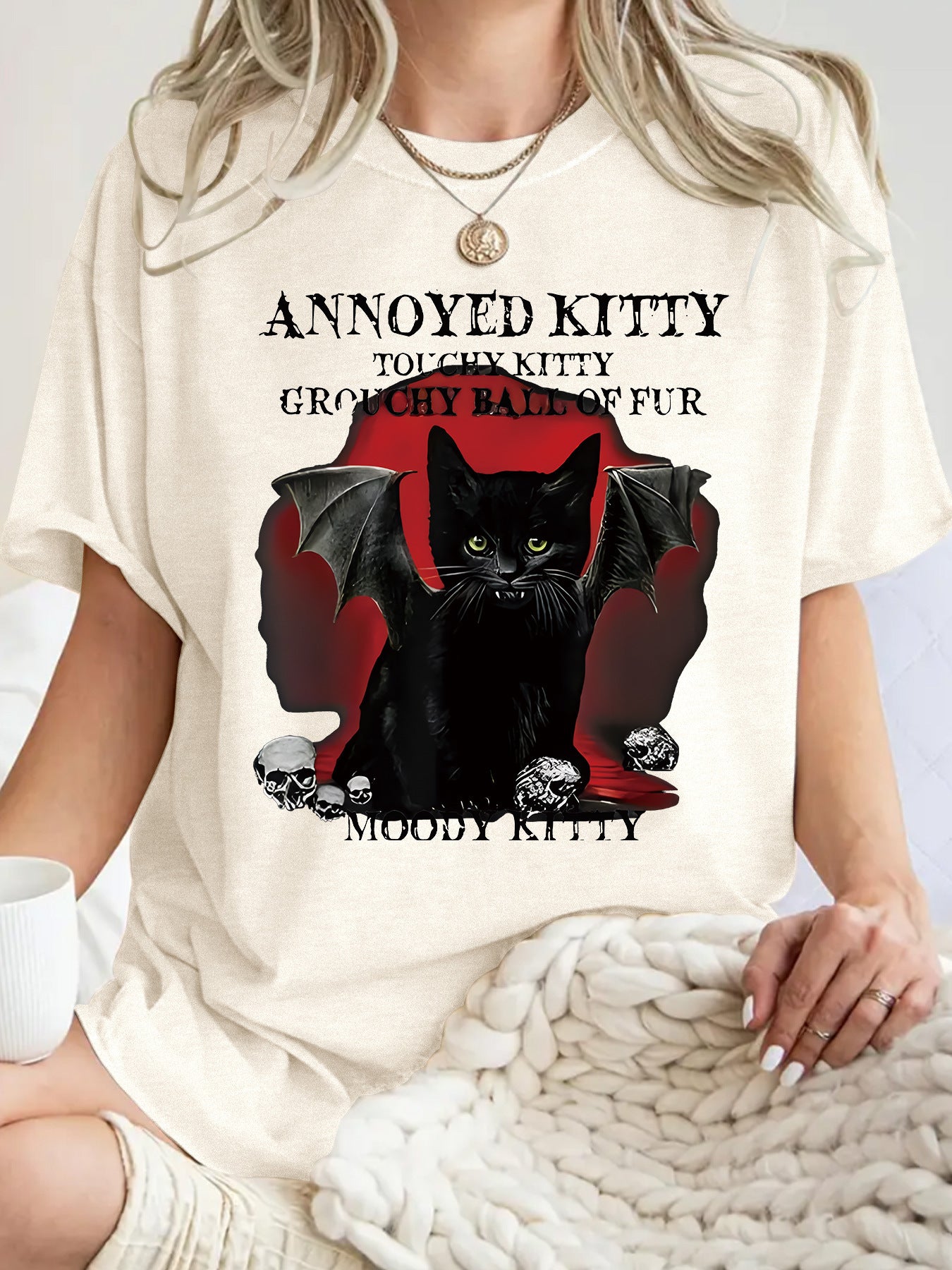 Devil Cat Short Sleeve
