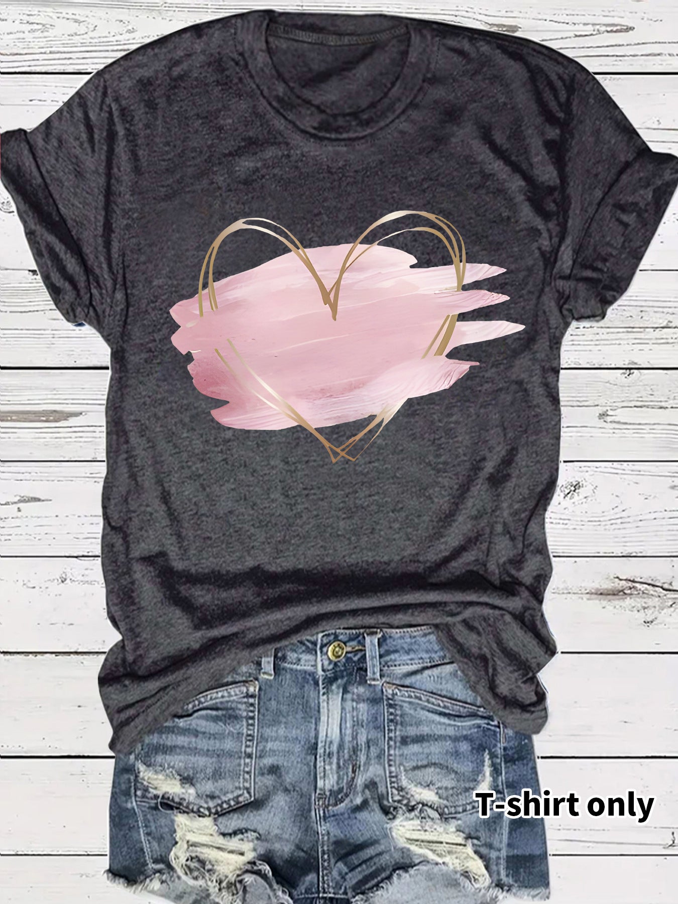 Watercolor Love Short Sleeve