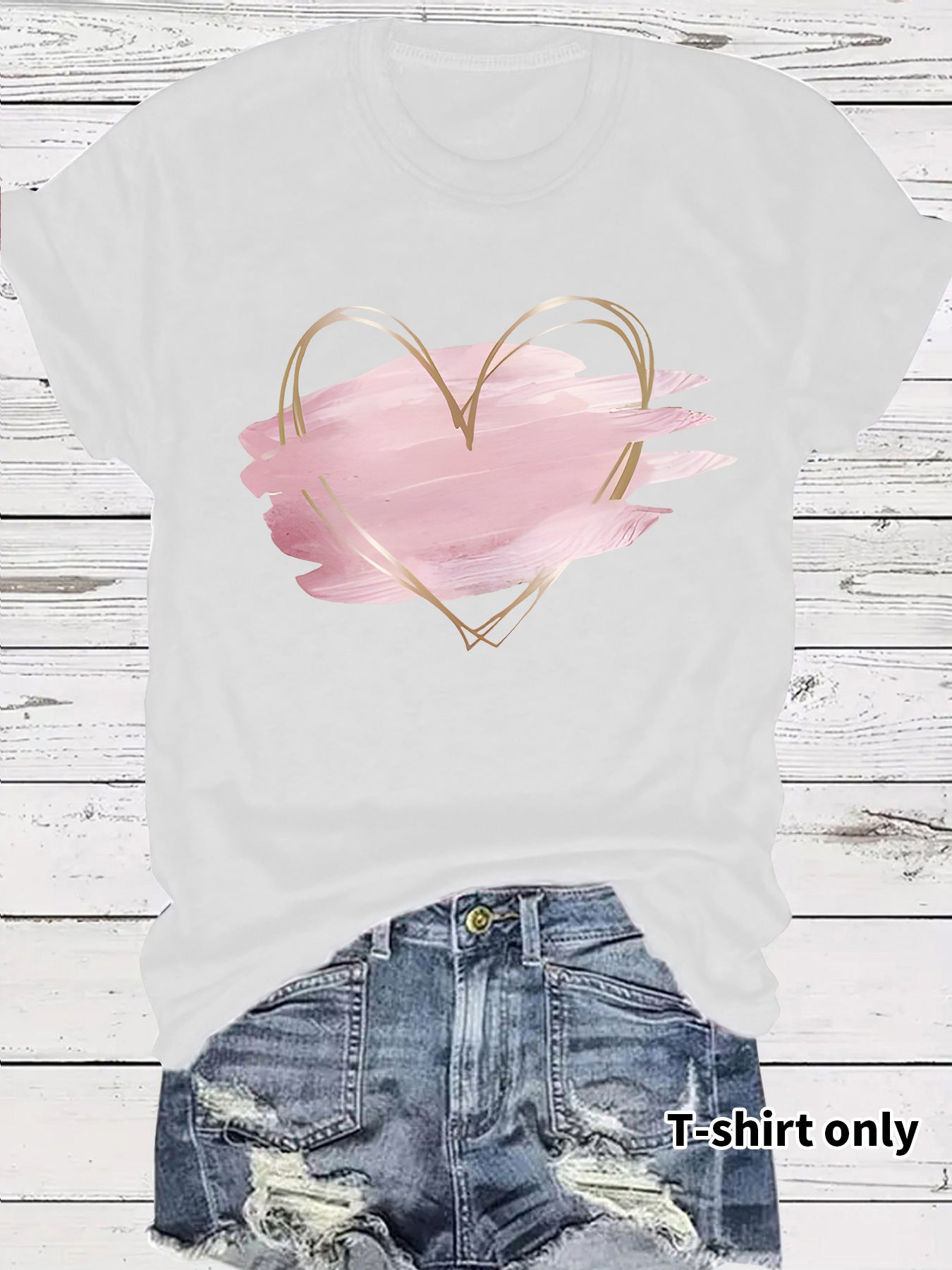 Watercolor Love Short Sleeve