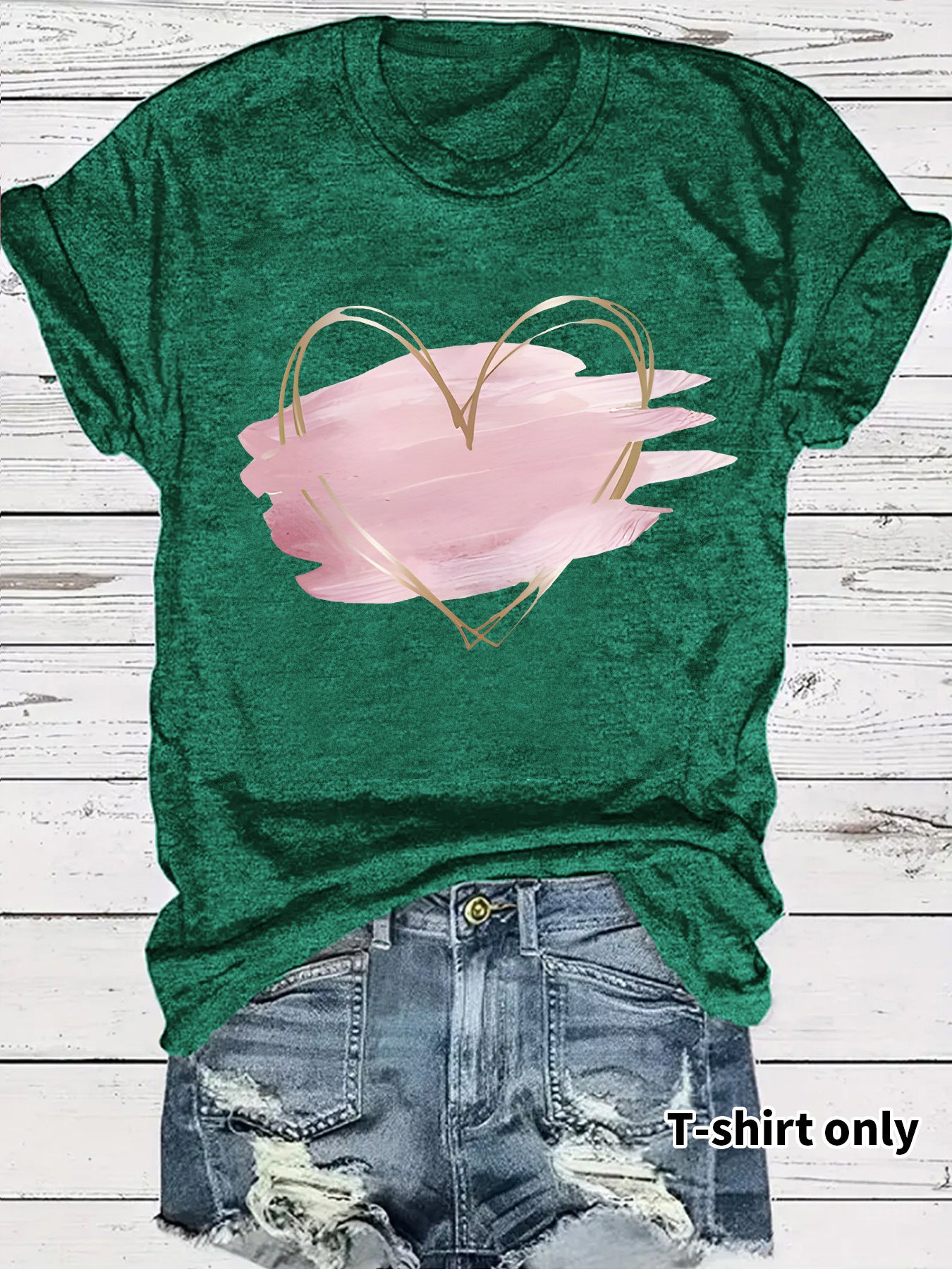 Watercolor Love Short Sleeve