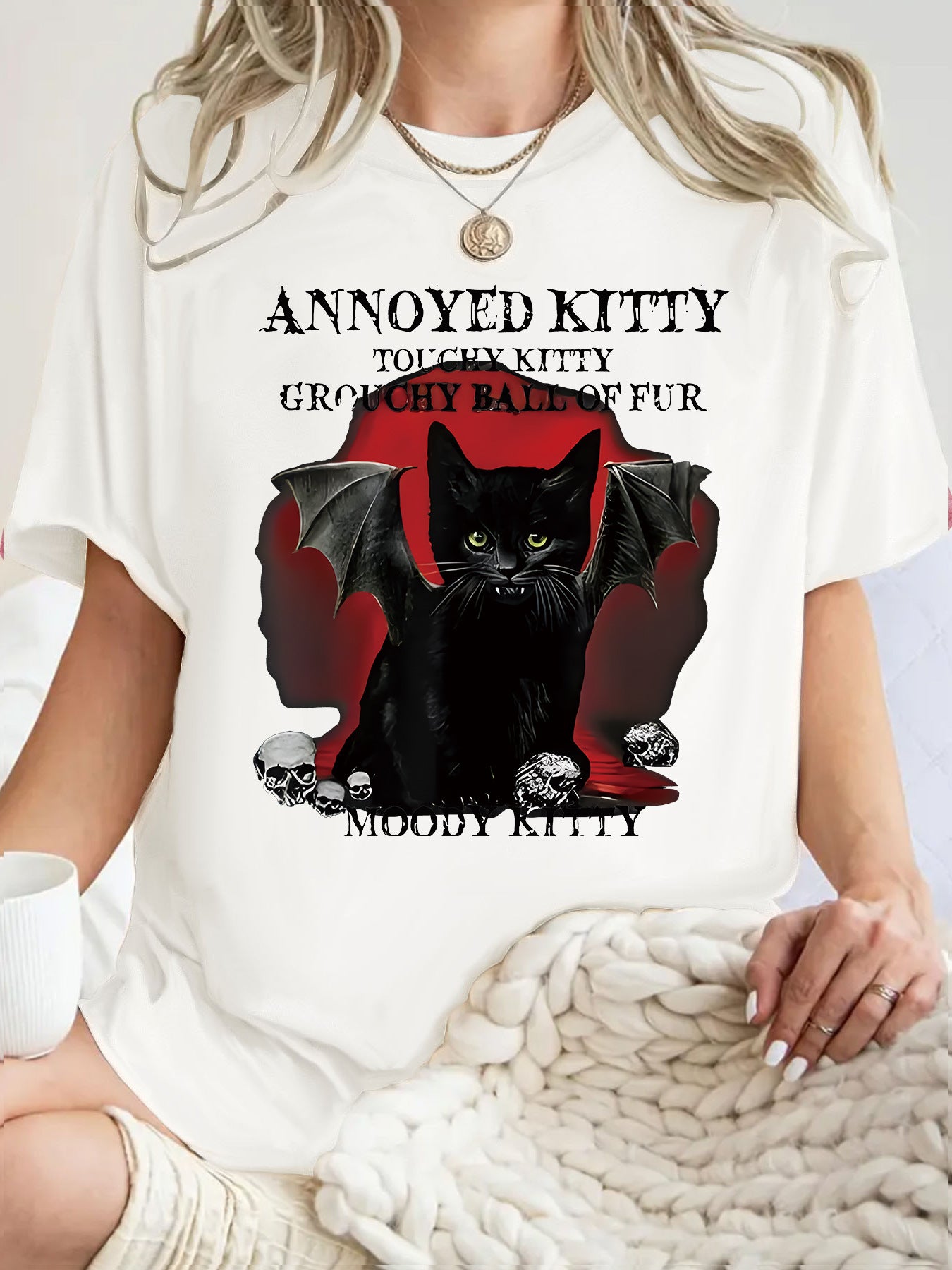 Devil Cat Short Sleeve