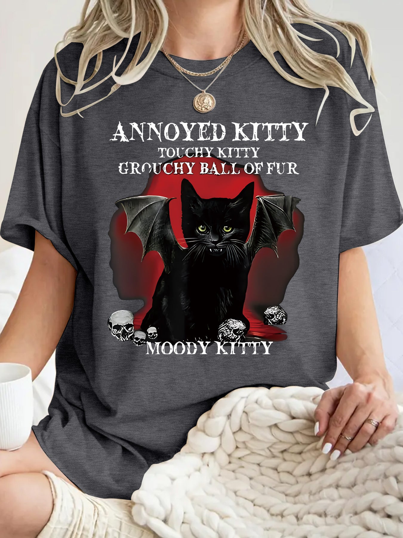 Devil Cat Short Sleeve
