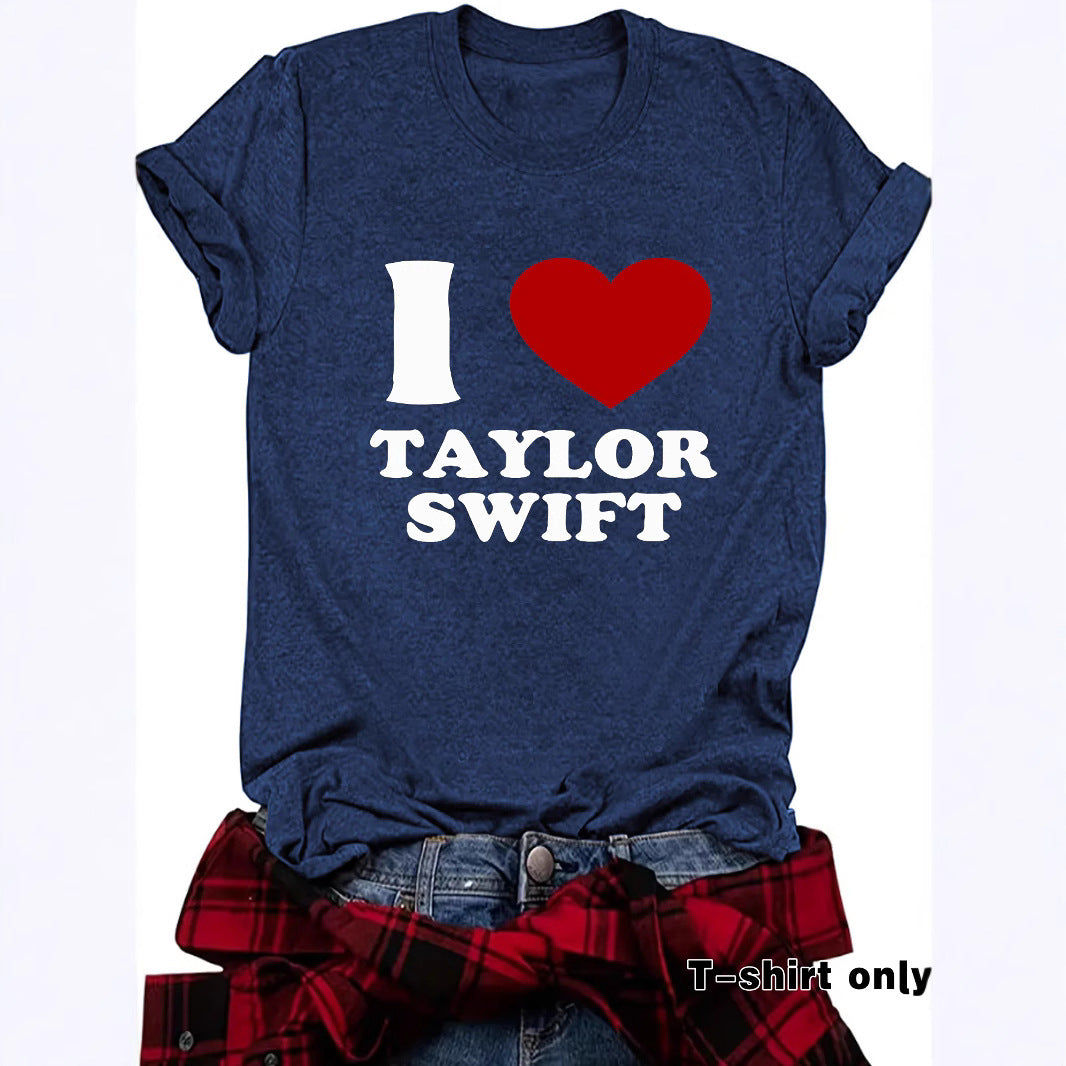 round-neck short sleeve